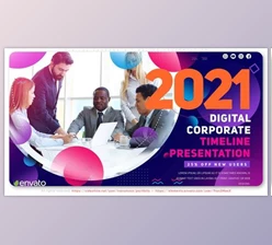 Download Digital Corporate Timeline Presentation (Videohive 33174079) - AE Project