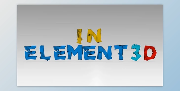 Download Low Poly Letters E3D (Videohive 15559235) - AE Project
