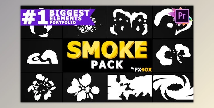 Download Hand-Drawn Cartoon Smoke - Premiere Pro MOGRT (Videohive 24506747 ( FIX ))