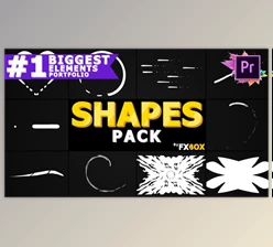 Download Cartoon Shapes Pack - Premiere Pro MOGRT (Videohive 24439360 ( FIX ))