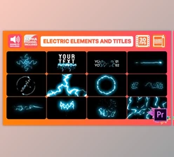 Download Cartoon Electricity And Titles - Premiere Pro MOGRT (Videohive 24429478 ( FIX ))