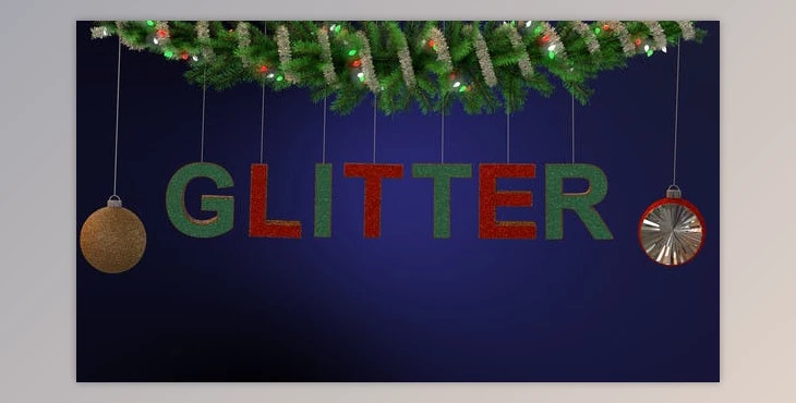 Download Glitter Ornament Text Typeface (Videohive 22944719) - AE Project