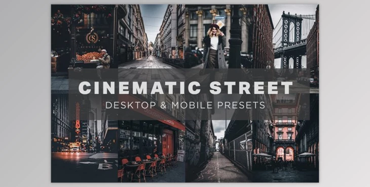 Download 6 Cinematic Street Lightroom Presets By CVR Presets (Mob, Desk)