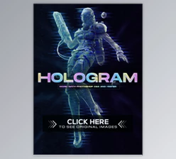 Download Hologram Photoshop Action By SisyphArt (ATN)