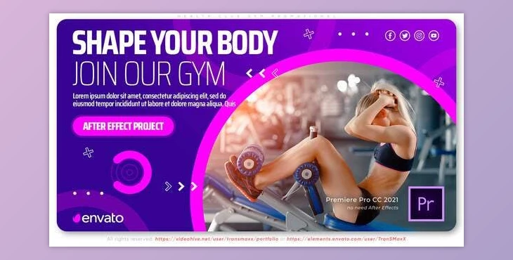 Download Health Club Gym Promotional (Videohive 33212304)