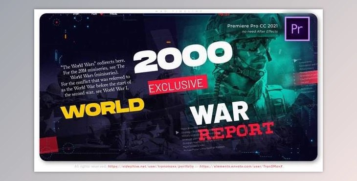 Download War Timeline (Videohive 33212020)