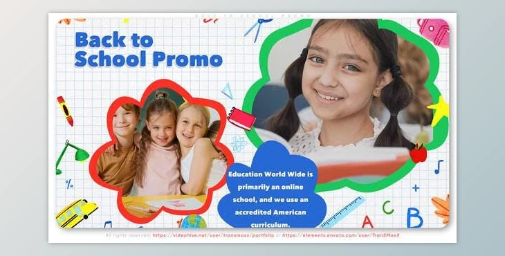 Download Back To School Promo (Videohive 33224640) - AE Project