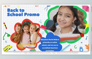 Download <span class='badge badge-warning'>Back</span> To School Promo (Videohive 33224640) - AE Project