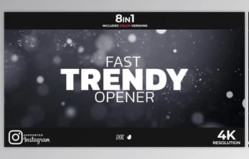 Download Fast Trendy Opener (Videohive <span class='badge badge-warning'>32454070</span>) - AE Project
