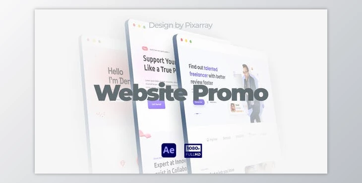 Download Website Promo Presentation (Videohive 32334345) - AE Project