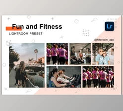 Download Fun & Fitness – Lightroom Presets By Uno Creative Studio