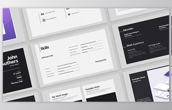 Download Portfolio - <span class='badge badge-warning'>Resume</span> (Videohive 21411876) - AE Project