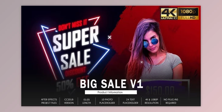Download Black Friday Big Sale B97 (Videohive 33169291) - AE Project