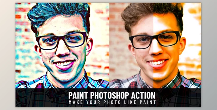 Download Paint Photoshop Action by mristudio (Atn)