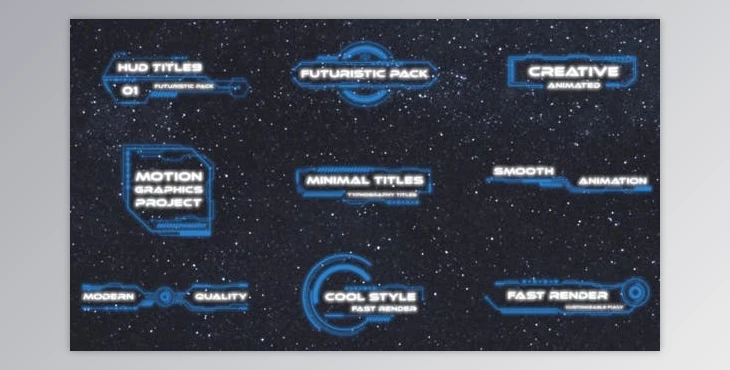 Download HUD Titles V2 (Videohive 33221025) - PR Project