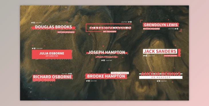Download 09 Lower Thirds (Videohive 33220000) - PR Project