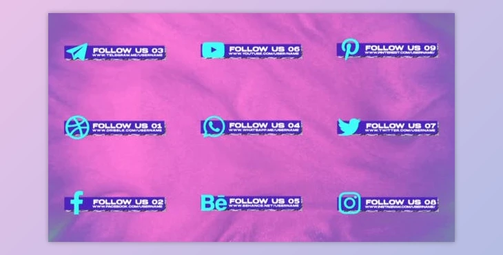 Download Social Media Pack Version 001 (Videohive 33219961) - PR Project