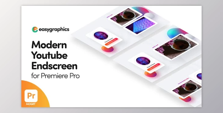 Download Modern Youtube Endscreens Pack for Premiere Pro (Videohive 33219308)