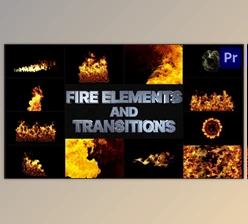 Download VFX Fire Elements And Transitions - Premiere Pro MOGRT (Videohive 33240521)