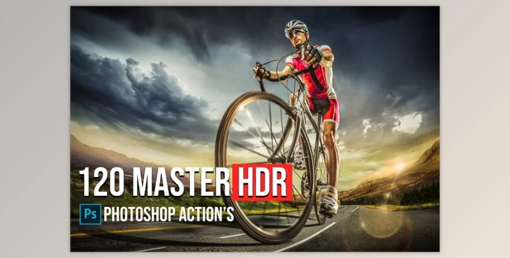 Download 120 Master HDR Photoshop Actions By Creative Creator