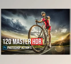 Download 120 Master HDR Photoshop Actions By Creative Creator