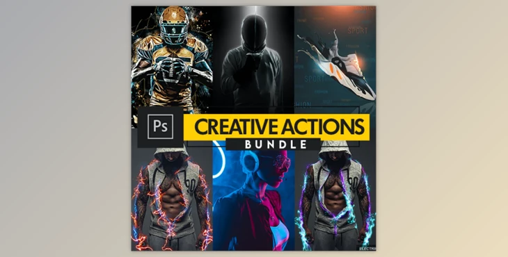Download Creative Photoshop Actions Bundle By SupremeTones (ABR, PAT, ATN)