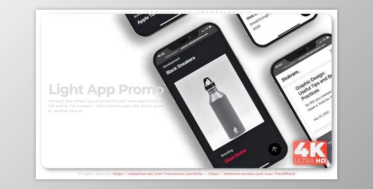 Download Light Application Promotion - A15 (Videohive 33224943) - AE Project