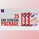 Download Youtube End Screen Package (Videohive 32559285) - AE Project