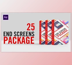 Download Youtube End Screen Package (Videohive 32559285) - AE Project