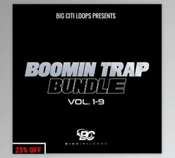 Download Big Citi Loops – Boomin Trap Bundle Vols 1-9 WAV MIDI