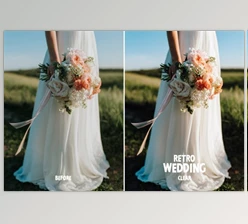 Download Retro Wedding Lightroom Presets By Presetrain Co
