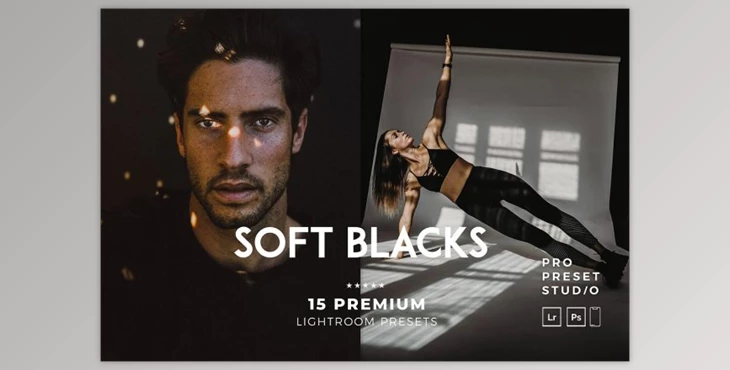 Download Soft Blacks Presets Lightroom By Pro Preset Studio