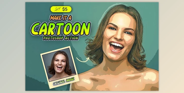 Download Make It A Cartoon PSAction By U Design