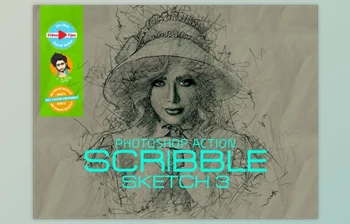 Download Scribble Sketch Photoshop Action By MRI <span class='badge badge-warning'>STUDIO</span>