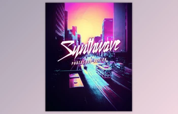 Download Synthwave <span class='badge badge-warning'>Photoshop</span> Action By styleWish (ATN)