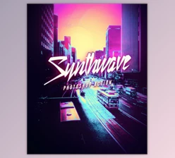 Download Synthwave Photoshop Action By styleWish (ATN)