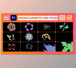 Download Smoke Pack 02 and Titles - Premiere Pro MOGRT (Videohive 33274160)