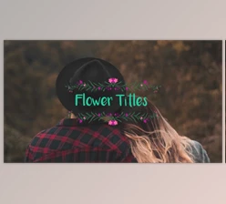 Download Flower Titles (Videohive 33271545) - PR Project