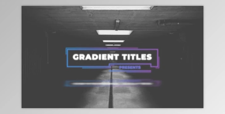 Download Gradient Titles (Videohive 33270280) - PR Project
