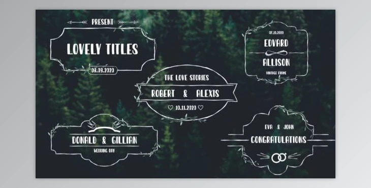 Download Lovely Titles (Videohive 33269724) - PR Project