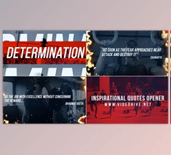 Download Inspirational Quotes opener (Videohive 21207220) - AE Project