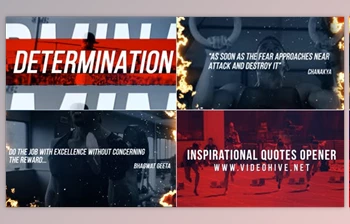 Download Inspirational Quotes <span class='badge badge-warning'>opener</span> (Videohive 21207220) - AE Project
