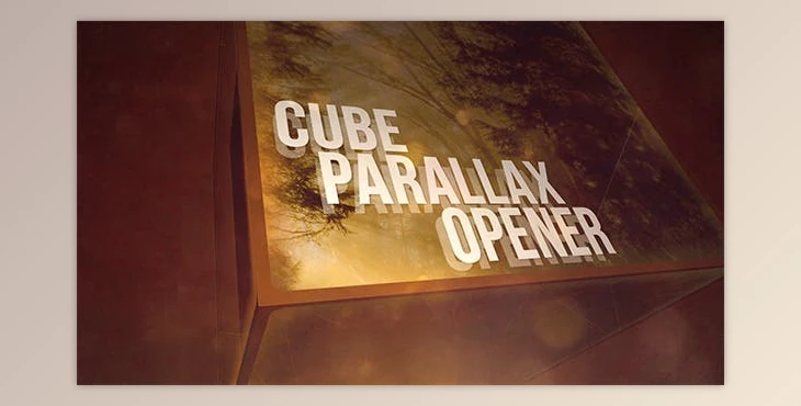 Download Cube Parallax Opener (Videohive 17137279) - AE Project