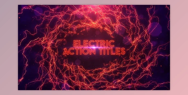Download Electric Action Titles (Videohive 32904674) - AE Project