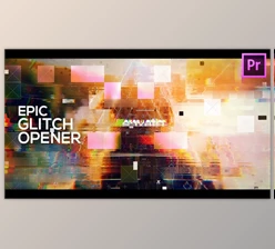Download Glitch Opener Slideshow for Premiere Pro (Videohive 33257964) - PR Project