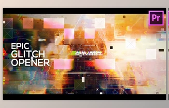 Download <span class='badge badge-warning'>Glitch</span> Opener Slideshow for Premiere Pro (Videohive 33257964) - PR Project