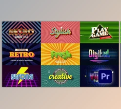 Download Retro Titles (Videohive 32910993)