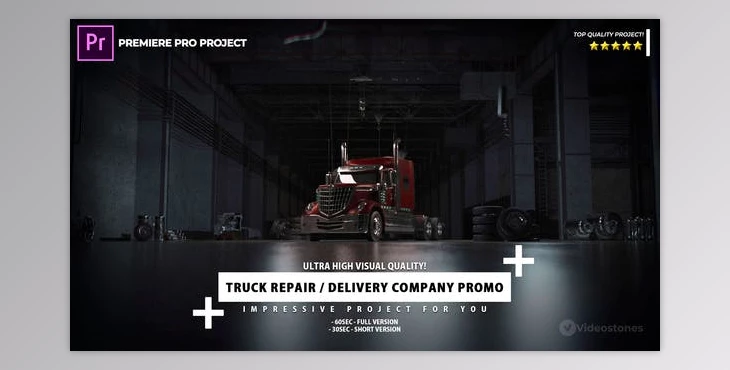 Download Delivery Company and Truck Repair Promo Premiere Pro Project (Videohive 33274253)