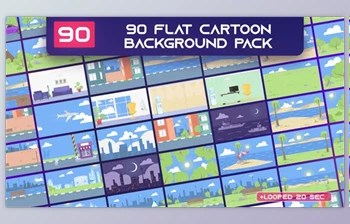 Download 90 <span class='badge badge-warning'>Flat</span> Cartoon Background <span class='badge badge-warning'>Pack</span> - AE (<span class='badge badge-warning'>Videohive</span> 33333960) - AE <span class='badge badge-warning'>Project</span>