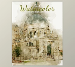 Download Each Watercolor Photoshop Action By fokkira